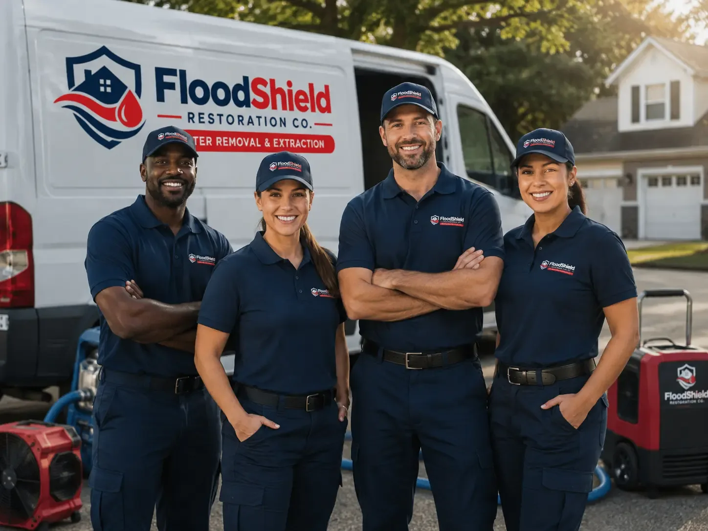 Flood Damage Restoration company in Rosie, AR